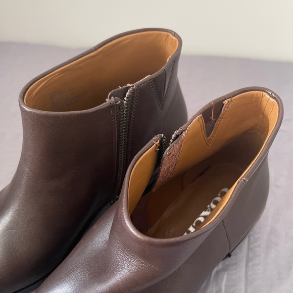 Coach Dark Brown Ankle Booties - Picture 11 of 16